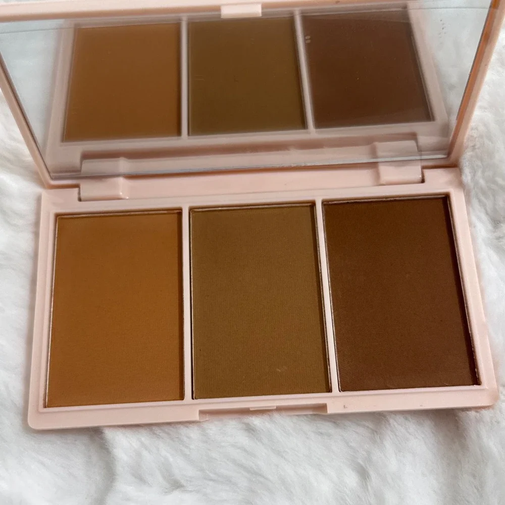 Basic Beauty Bronzy AF Bronzer‎ Palette 3 Shades Snatchural Cinnamon Bad Bronzey
